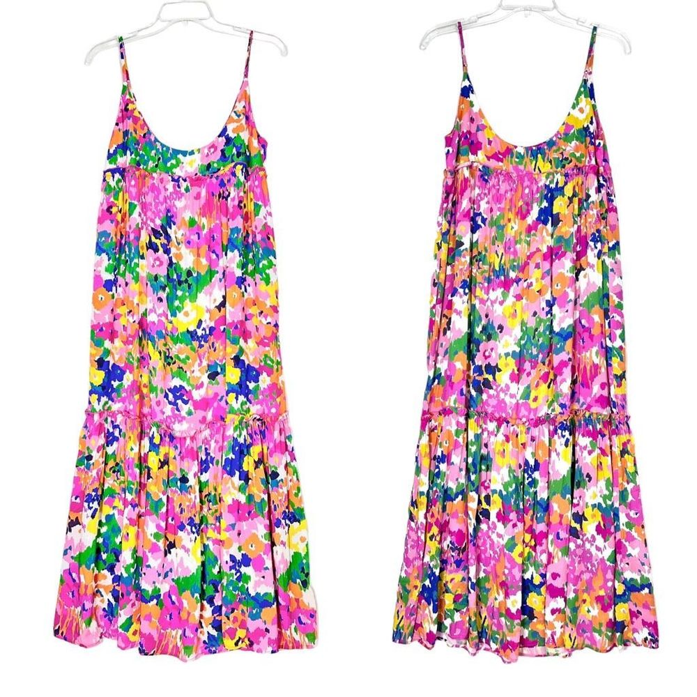 NWT Tuckernuck Meade Midi Floral Multicolor Dress, size M